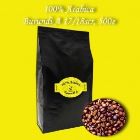 Кава зернова Arabica Burundi A 17/18scr (Арабіка Бурунді А) 500г.  БЕЗКОШТОВНА ДОСТАВКА від 1кг!